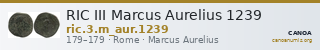 RIC III Marcus Aurelius 1239 — CANOA