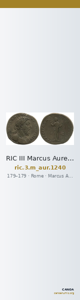 RIC III Marcus Aurelius 1240 — CANOA