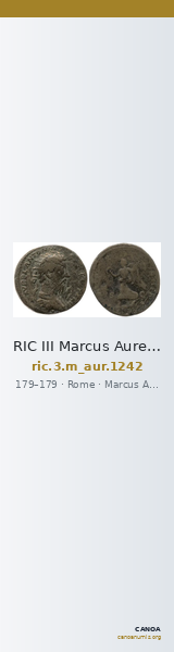 RIC III Marcus Aurelius 1242 — CANOA