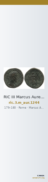 RIC III Marcus Aurelius 1244 — CANOA