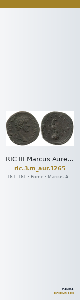 RIC III Marcus Aurelius 1265 — CANOA