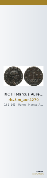 RIC III Marcus Aurelius 1270 — CANOA