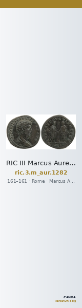 RIC III Marcus Aurelius 1282 — CANOA