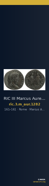 RIC III Marcus Aurelius 1282 — CANOA