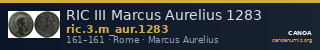 RIC III Marcus Aurelius 1283 — CANOA