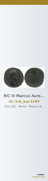 RIC III Marcus Aurelius 1284 — CANOA