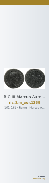 RIC III Marcus Aurelius 1288 — CANOA