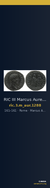 RIC III Marcus Aurelius 1288 — CANOA