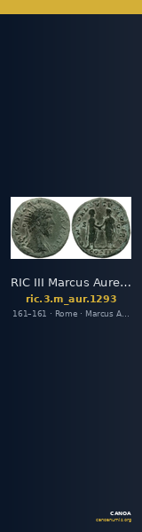 RIC III Marcus Aurelius 1293 — CANOA