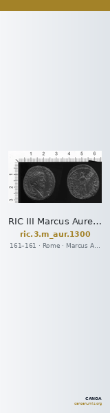 RIC III Marcus Aurelius 1300 — CANOA