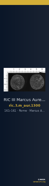 RIC III Marcus Aurelius 1300 — CANOA