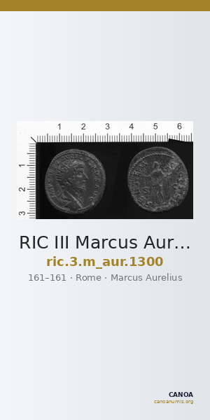 RIC III Marcus Aurelius 1300 — CANOA