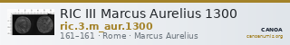 RIC III Marcus Aurelius 1300 — CANOA