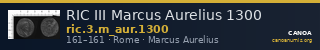 RIC III Marcus Aurelius 1300 — CANOA