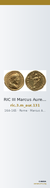 RIC III Marcus Aurelius 131 — CANOA