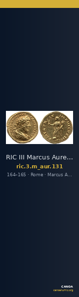 RIC III Marcus Aurelius 131 — CANOA