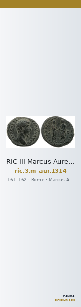 RIC III Marcus Aurelius 1314 — CANOA