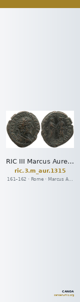 RIC III Marcus Aurelius 1315 — CANOA