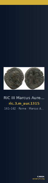 RIC III Marcus Aurelius 1315 — CANOA