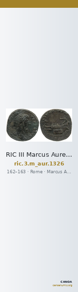 RIC III Marcus Aurelius 1326 — CANOA