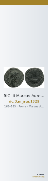 RIC III Marcus Aurelius 1329 — CANOA