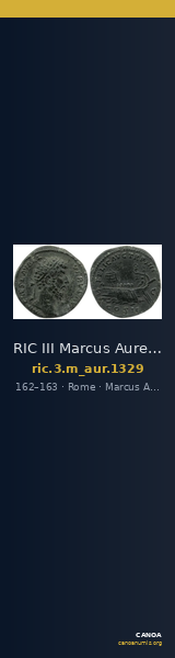 RIC III Marcus Aurelius 1329 — CANOA