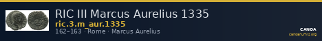 RIC III Marcus Aurelius 1335 — CANOA