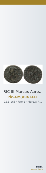 RIC III Marcus Aurelius 1341 — CANOA