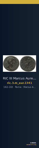 RIC III Marcus Aurelius 1341 — CANOA