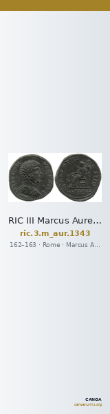 RIC III Marcus Aurelius 1343 — CANOA