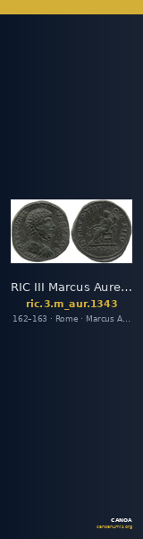 RIC III Marcus Aurelius 1343 — CANOA