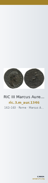 RIC III Marcus Aurelius 1346 — CANOA