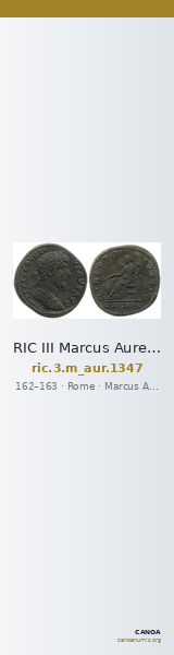 RIC III Marcus Aurelius 1347 — CANOA