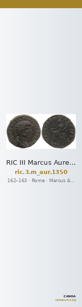RIC III Marcus Aurelius 1350 — CANOA