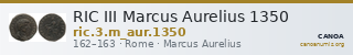 RIC III Marcus Aurelius 1350 — CANOA