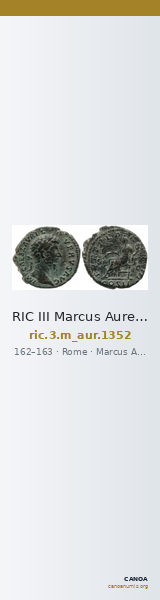 RIC III Marcus Aurelius 1352 — CANOA
