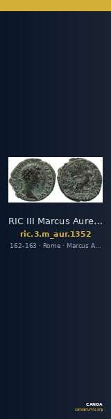 RIC III Marcus Aurelius 1352 — CANOA