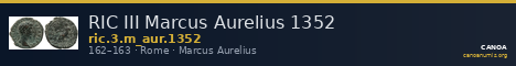 RIC III Marcus Aurelius 1352 — CANOA