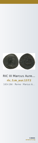 RIC III Marcus Aurelius 1372 — CANOA