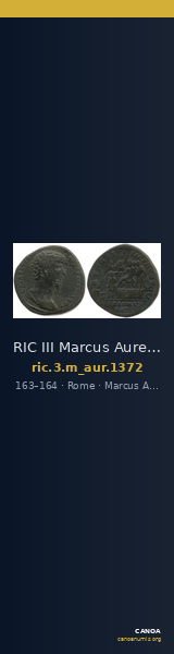 RIC III Marcus Aurelius 1372 — CANOA