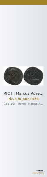 RIC III Marcus Aurelius 1374 — CANOA