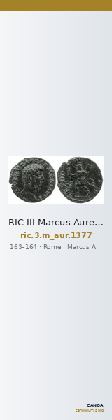RIC III Marcus Aurelius 1377 — CANOA