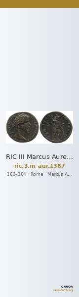 RIC III Marcus Aurelius 1387 — CANOA