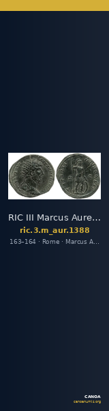 RIC III Marcus Aurelius 1388 — CANOA