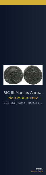 RIC III Marcus Aurelius 1392 — CANOA