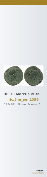 RIC III Marcus Aurelius 1396 — CANOA
