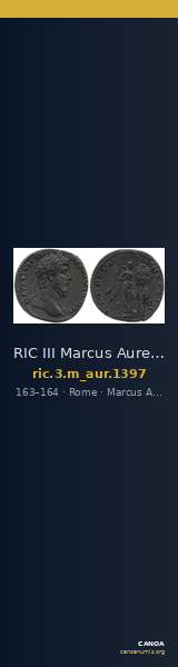 RIC III Marcus Aurelius 1397 — CANOA