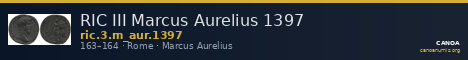 RIC III Marcus Aurelius 1397 — CANOA
