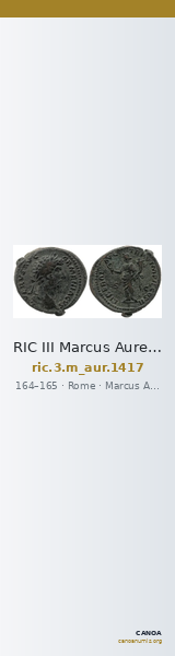 RIC III Marcus Aurelius 1417 — CANOA