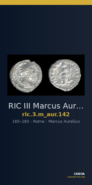 RIC III Marcus Aurelius 142 — CANOA